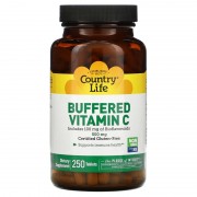 Country Life Buffered Vitamin C 500 mg 250 tabs
