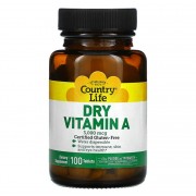 Country Life Dry Vitamin A 100 tabs