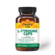 Country Life L-Tyrosine 500 mg 100 caps