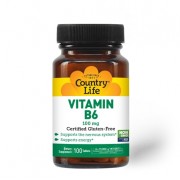Country Life Vitamin B6 100 mg 100 tabs