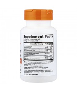 Doctor's Best Fully Active B Complex 60 капсул, комплекс біоактивних вітамінів групи B