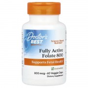 Doctor's Best Fully Active Folate 800 mcg 60 caps