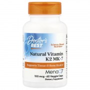 Doctor's Best Natural Vitamin K2 MK-7 with MenaQ7 100 mcg 60 caps
