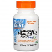 Doctor's Best Natural Vitamin K2 MK-7 with MenaQ7 100 mcg 60 caps