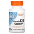 Doctor's Best Vitamin D3 5000 IU 180 капсул, вітамін Д