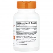 Doctor's Best Vitamin D3 2000 IU 180 softgels