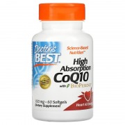 Doctor's Best CoQ10 100 mg with BioPerine 60 softgels