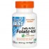 Doctor's Best Fully Active Folate 400 mcg 90 капсул, метилфолат