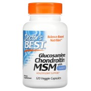 Doctor's Best Glucosamine Chondroitin MSM with OptiMSM 120 caps