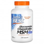 Doctor's Best Glucosamine Chondroitin MSM with OptiMSM 240 caps