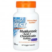 Doctor's Best Hyaluronic Acid + Chondroitin Sulfate 60 caps