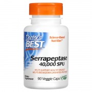 Doctor's Best Serrapeptase 40,000 SFU 90 caps