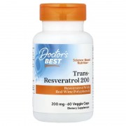 Doctor's Best Trans-Resveratrol 200 mg 60 caps