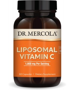 Dr. Mercola  Liposomal Vitamin C 1000 mg 60 капсул, липосомальный витамин С