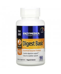 Enzymedica Digest Basic 90 капсул, травні ферменти