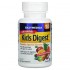 Enzymedica Kids Digest 60 жувальних таблеток, травні ферменти для дітей