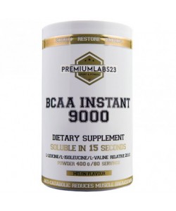 Premium Labs 23 BCAA Instatnt 9000 400 грамм, бцаа, аминокислоты