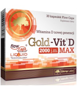 OLIMP Gold-Vit D Max 30 капсул, вітамін д