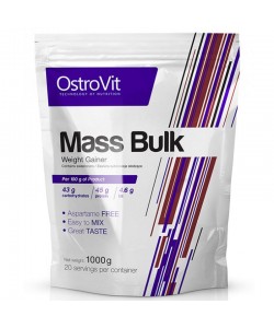 OstroVit Mass Bulk 1000 грамм, гейнер, масс булк