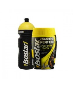 Isostar Hydrate Perform Sport Drink 400 грамм + Bottle 600 ml, изотонический напиток