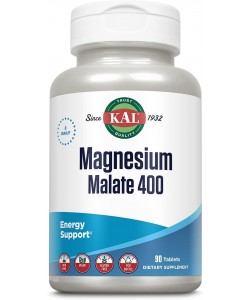 KAL Magnesium Malate 400 90 таблеток, малат магнію