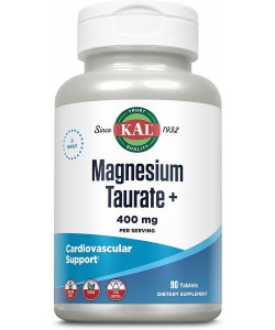 KAL Magnesium Taurate 90 таблеток, магній таурат