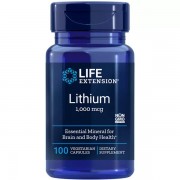 Life Extension Lithium 1000 mcg 100 veg caps