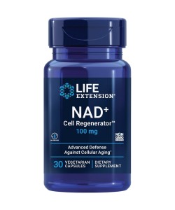 Life Extension NAD+ Cell Regenerator 100 mg 30 капсул, NR (нікотинамід рибозид)