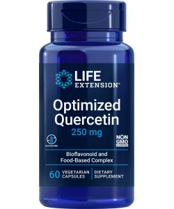 Life Extension Optimized Quercetin 250 mg 60 капсул, кверцетин