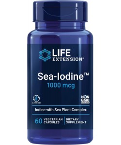 Life Extension Sea-Iodine 1000 mcg 60 вегетарианских капсул, морской йод