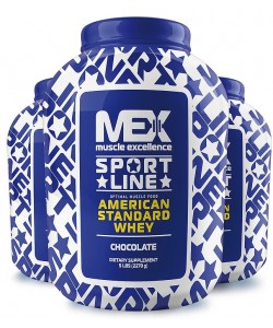 Mex American Standard Whey 2270 грам, американський сироватковий протеїн