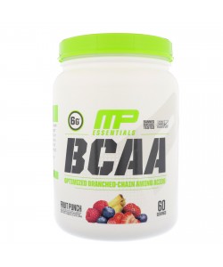 MusclePharm Essentials BCAA 3:2:1 516 грамів, незамінні амінокислоти в співвідношенні 3:1:2