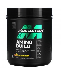 Muscletech Amino Build 614 грам, амінокислоти з електролітами