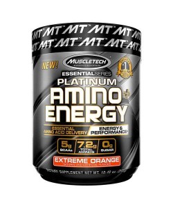 Muscletech Platinum Amino Energy 295 грам, американські амінокислоти.