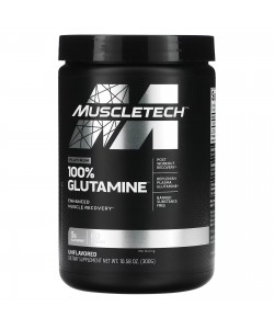 Muscletech Platinum 100% Glutamine 300 грам, l-глютамін