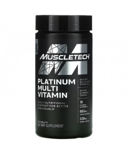 Muscletech Platinum Multivitamin 90 таблеток, американські вітаміни і мінерали для спортсменів