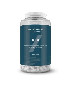 Myvitamins ALA 120 капсул, альфа-липоевая кислота