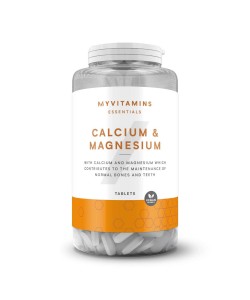 Myvitamins Calcium Magnesium 90 таблеток, мінерали кальцій магній