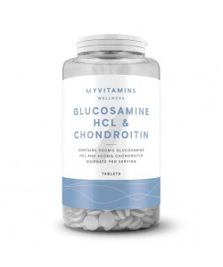 Myvitamins Glucosamine & Chondroitin 90 таблеток, глюкозамин HCL и хондроитин