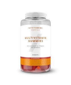 Myvitamins Multivitamin 30 жувальних цукерок, вітаміни зі смаком полуниці