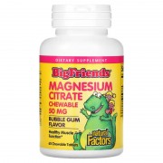 Natural Factors Big Friends Magnesium Citrate 50 mg 60 chewable tabs
