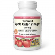 Natural Factors Apple Cider Vinegar 500 mg 180 caps