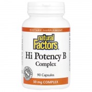 Natural Factors Hi Potency B Complex 90 caps