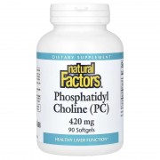 Natural Factors Phosphatidyl Choline 420 mg 90 softgels