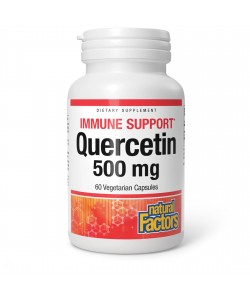 Natural Factors Quercetin 500 mg 60 капсул, кверцетин