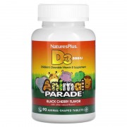 Nature's Plus Animal Parade Vitamin D3 500 IU 90 tabs