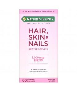 Natures Bounty Hair, Skin & Nails 60 капсул, 16 основних інгредієнтів, включно з антиоксидантами