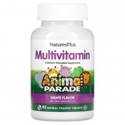 Nature's Plus Multi-Vitamin & Mineral Animal Parade 90 tabs Виноград