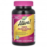 Nature's Way Alive! Hair Skin & Nails 60 gummies