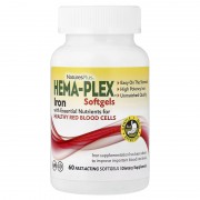 Natures Plus Hema-Plex 60 fast-acting softgels